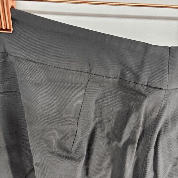 Eileen Fisher Trouser Womens Gray Preowned Ankle Straight Dress Pant Small - Picture 6 of 7